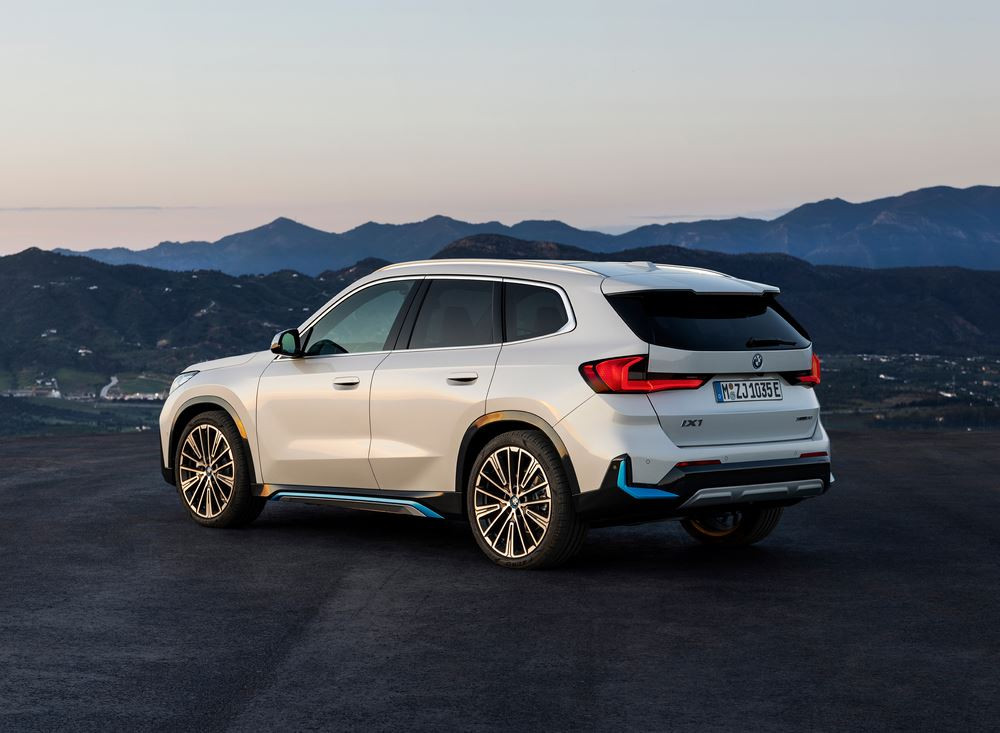 La BMW iX1 électrique permet une autonomie de 413 à 438 kilomètres